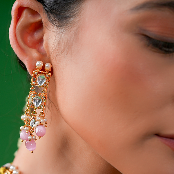 Gulabi Raag Necklace Set