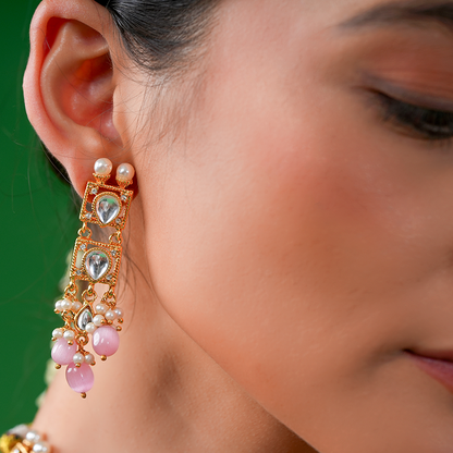 Gulabi Raag Necklace Set