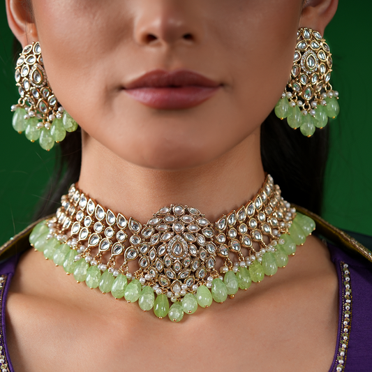 Kundan Vilas Necklace Set